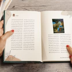 قالب آماده طراحی کتاب شعر غزل و قصیده در ایندیزاین
